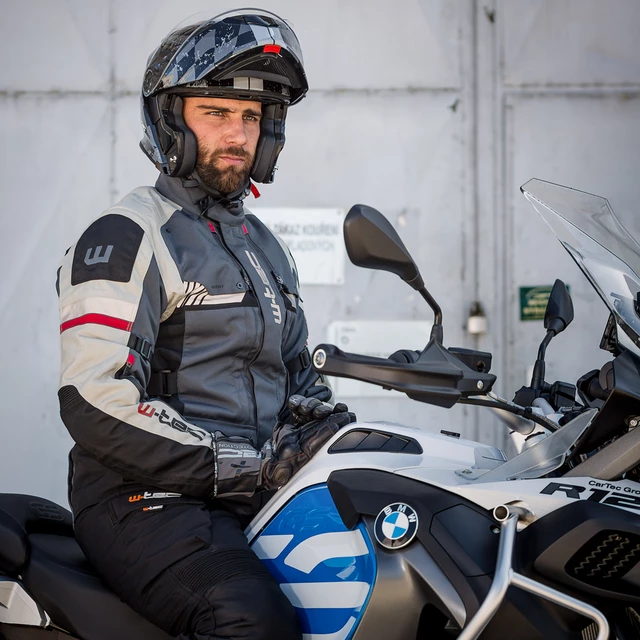 Touring moto jakna W-TEC Excellenta - Thunderstorm Gray