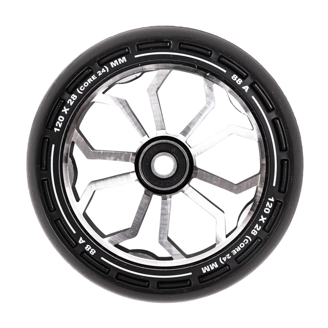 Kolo LMT XL Wheel 120 mm z ABEC 9 ležaji - par - črna - črna