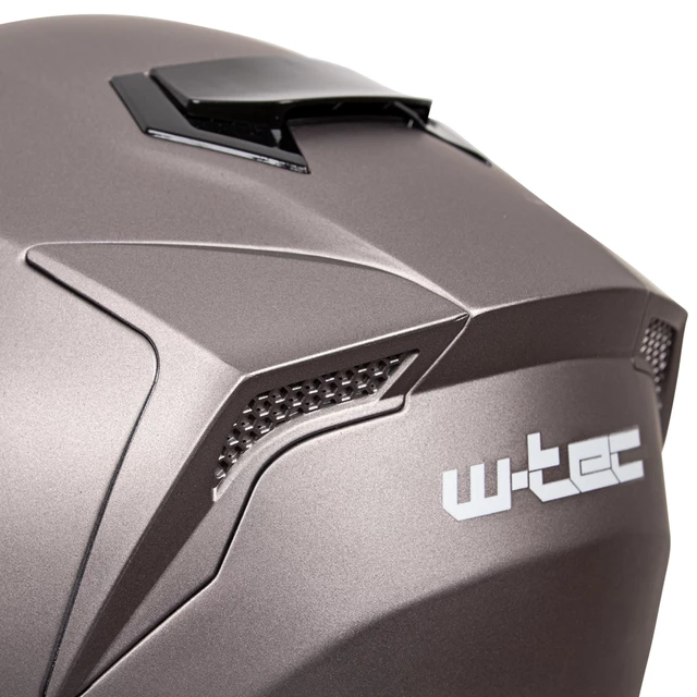 Preklopna moto čelada W-TEC Lanxamo - Titan Siva