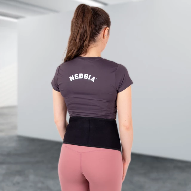 Neoprenski pas inSPORTline Waistup - črna