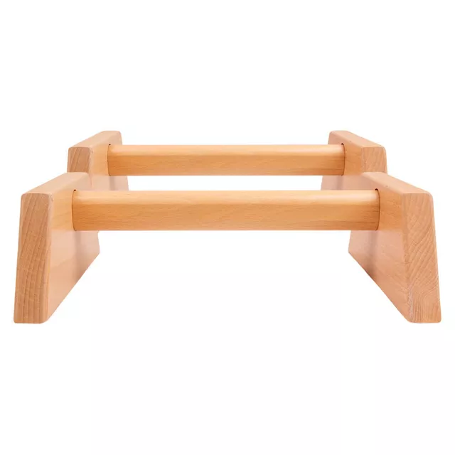 Leseni ročaji za sklece inSPORTline Gripolix 35 cm