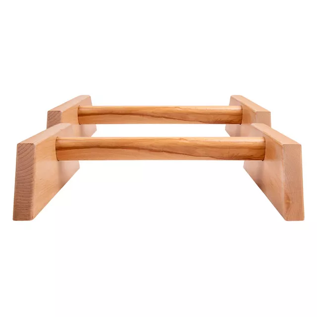 Leseni ročaji za sklece inSPORTline Gripolix 40 cm