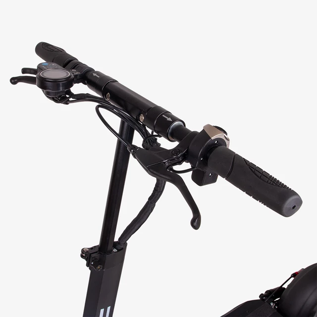 Električni skiro W-TEC Tenmark III 10" s sedežem in torbo - črna