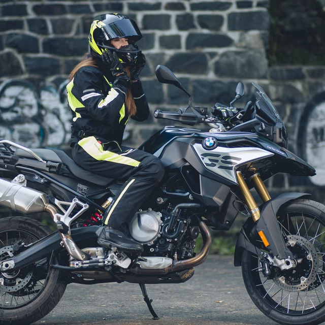 Moto čelada W-TEC Vexamo PI Graphic - White Graphic