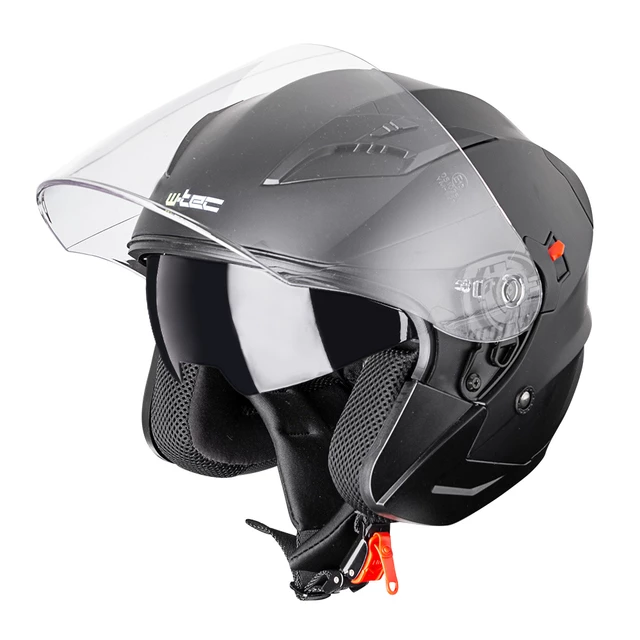 Moto čelada W-TEC Putta - črna mat