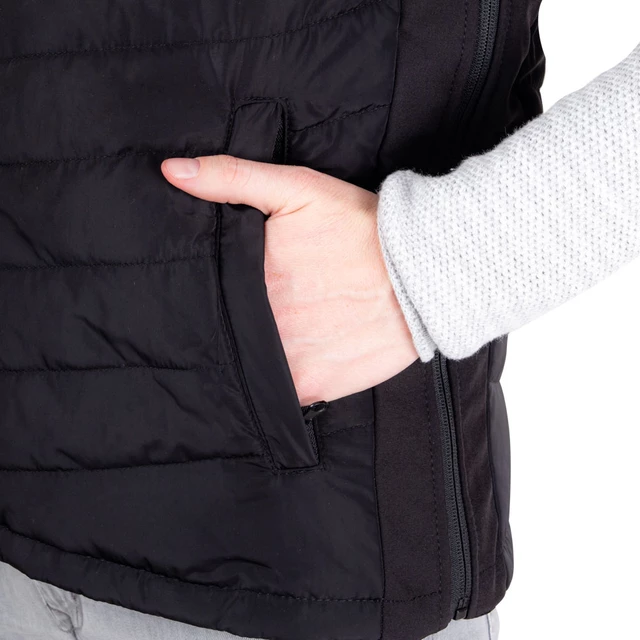 Moški ogrevan brezrokavnik W-TEC HEATstem - črna