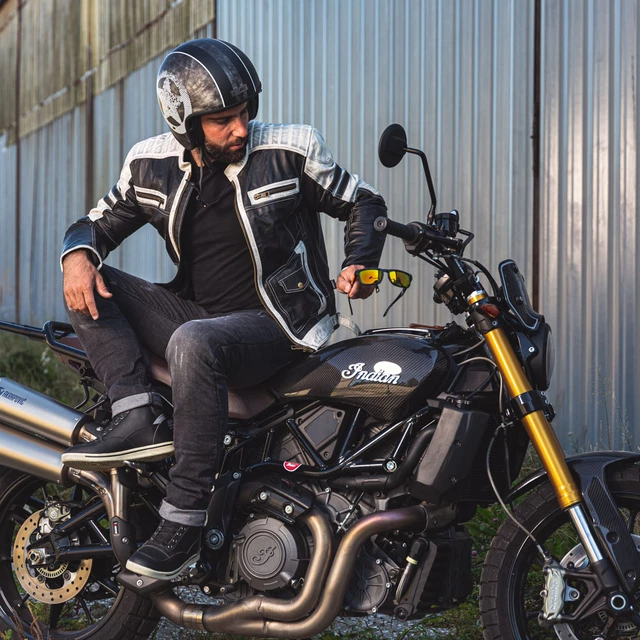 Moto čelada W-TEC Angeric Grey Star - Grey Star