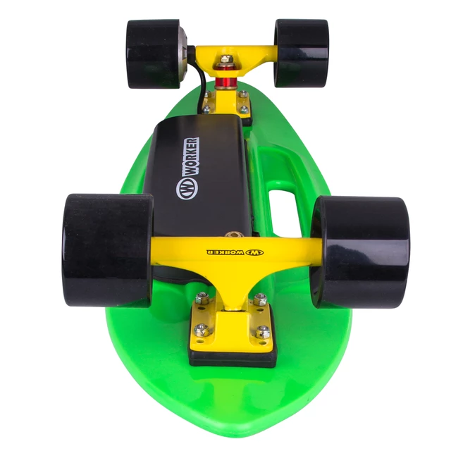 Električni longboard WORKER Smuthrider - črna-oranžna