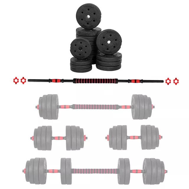 Cementni set uteži inSPORTline CEMBAR 40