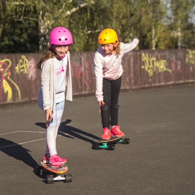 Električni longboard WORKER Smuthrider - črna-oranžna