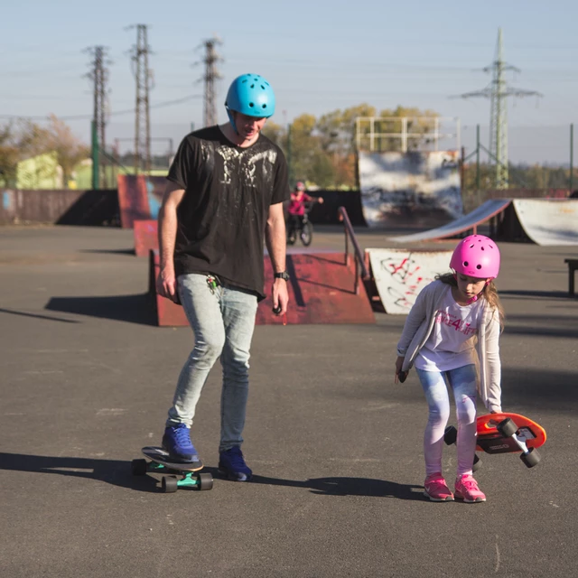 Električni longboard WORKER Smuthrider - črna-oranžna
