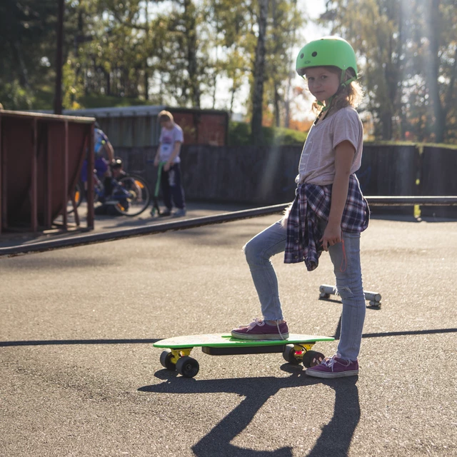 Električni longboard WORKER Smuthrider - črna-oranžna