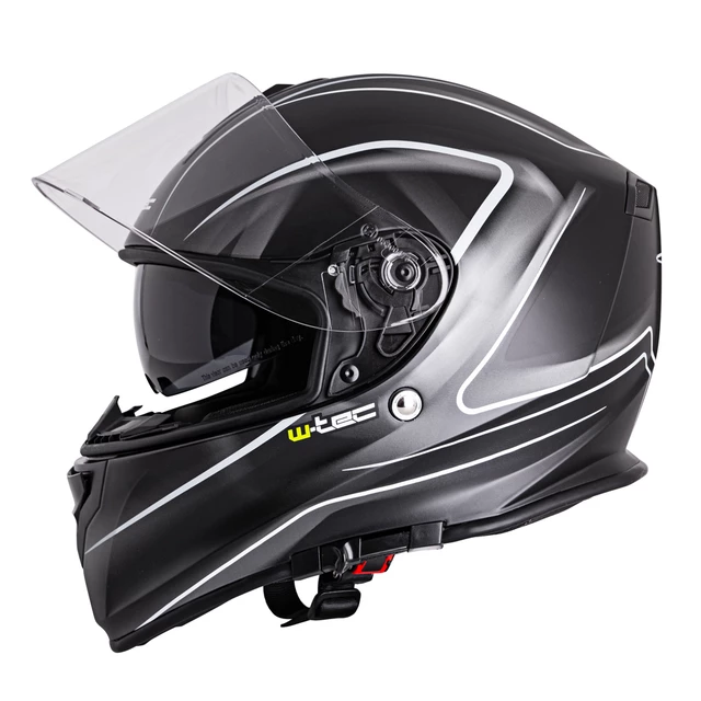 Moto čelada W-TEC V127 - črna-grafike
