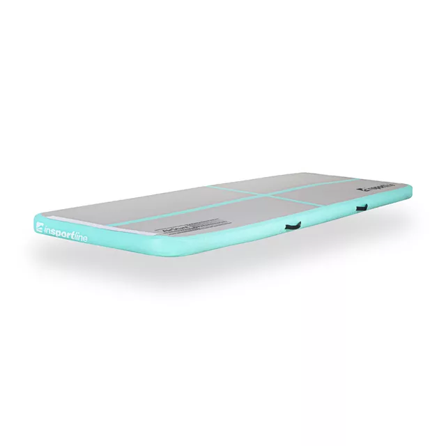 Airtrack inSPORTline Airstunt 300x100x10 cm bela