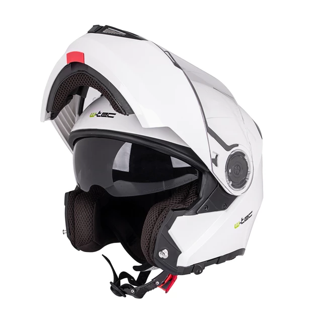 Preklopna moto čelada W-TEC Vexamo V270 - bela