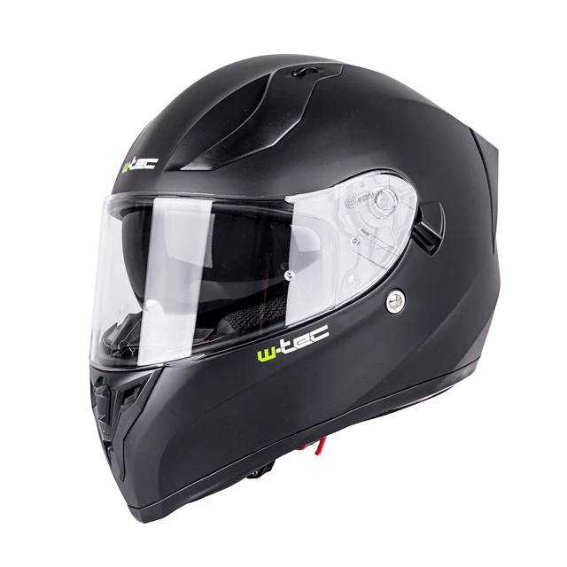 Integralna čelada W-TEC Vintegra Solid - črna-mat - črna-mat
