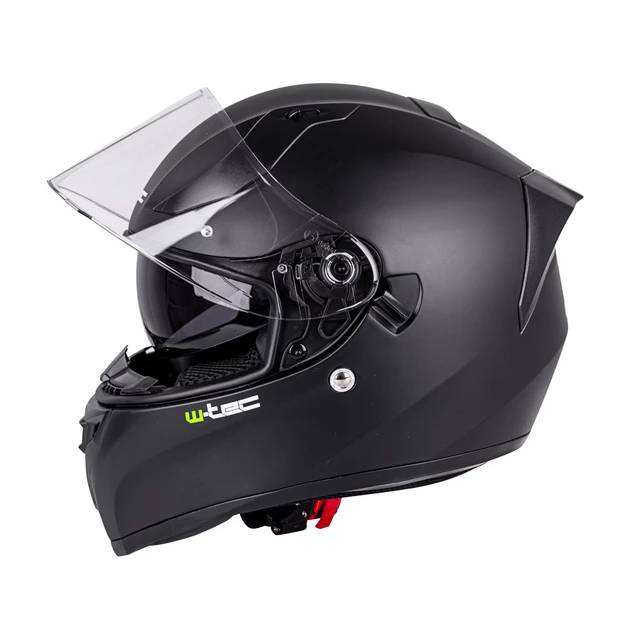 Integralna čelada W-TEC Vintegra Solid - črna-mat