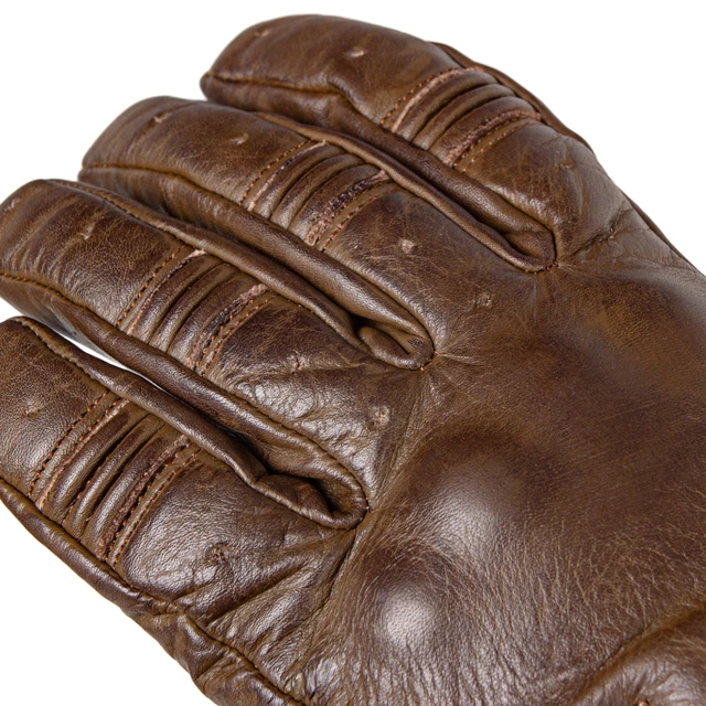 Moto rokavice W-TEC Inverner - temno rjava