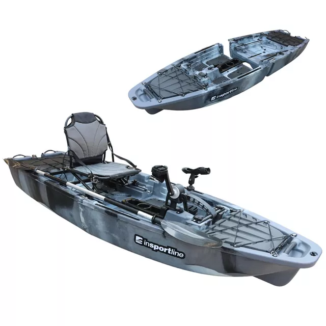 Zložljivi kajak inSPORTline Rhoner Urban Camo
