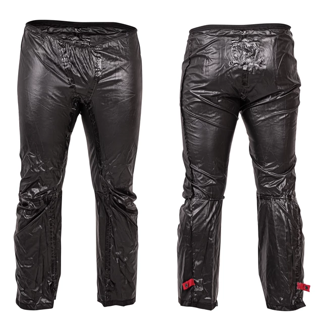 Moške poletne moto hlače W-TEC Alquizar - Black-Grey