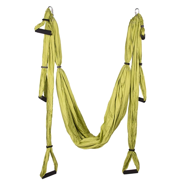 Aero trakovi za jogo inSPORTline Hemmok Antigravity - zelena