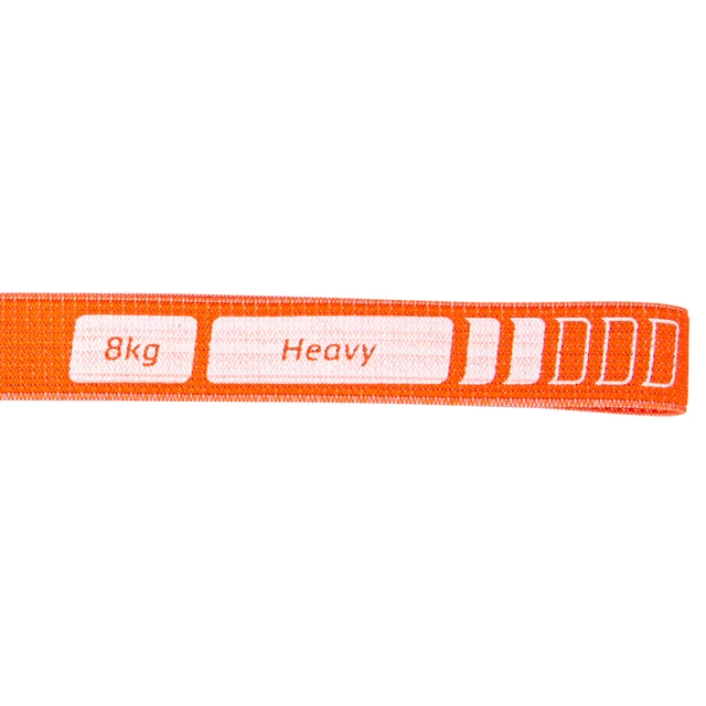 Elastičen trak inSPORTline Rand Strong 208x3,3 cm / 8 kg - oranžna