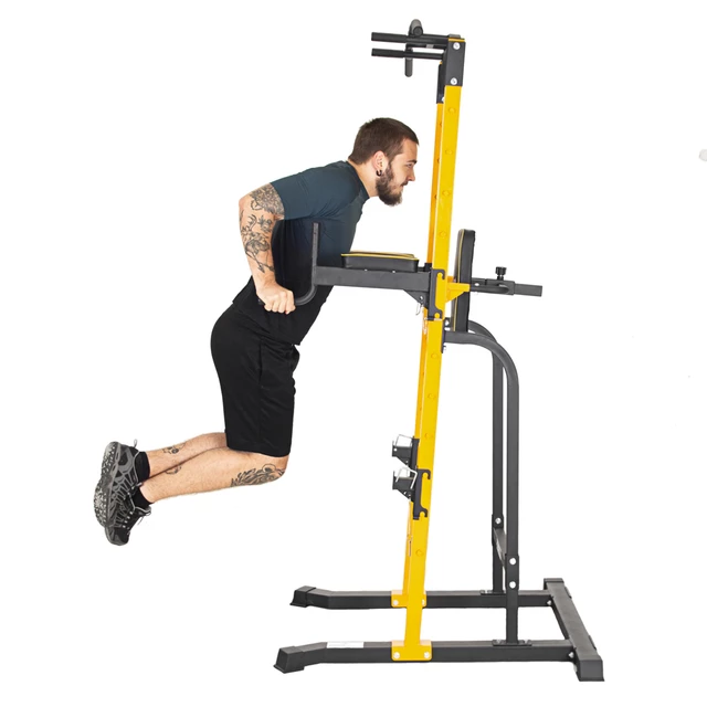 Stojalo inSPORTline Power Tower PT250 - črna-rumena