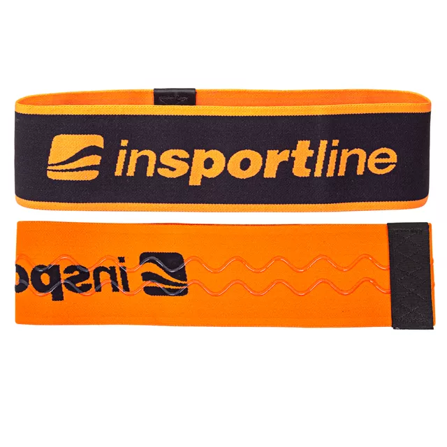 Elastični trak inSPORTline Hiplop L - oranžna