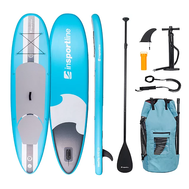 SUP Deska za veslanje z dodatki inSPORTline WaveTrip 10'6" G3