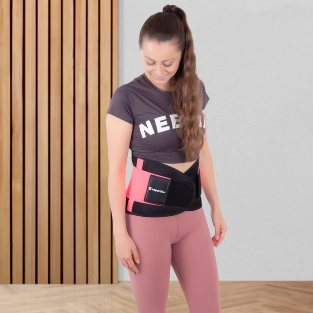 Neoprenski pas inSPORTline Waistrim - črna