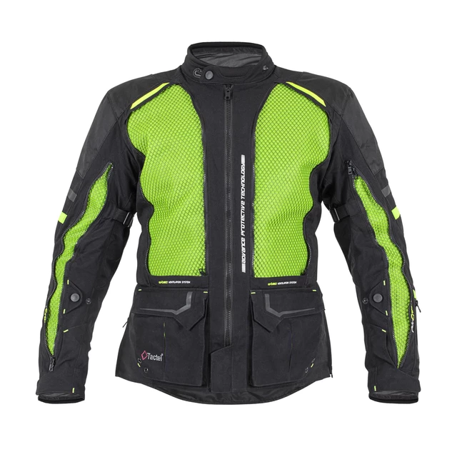 Moto jakna W-TEC Aircross - črna-zlata