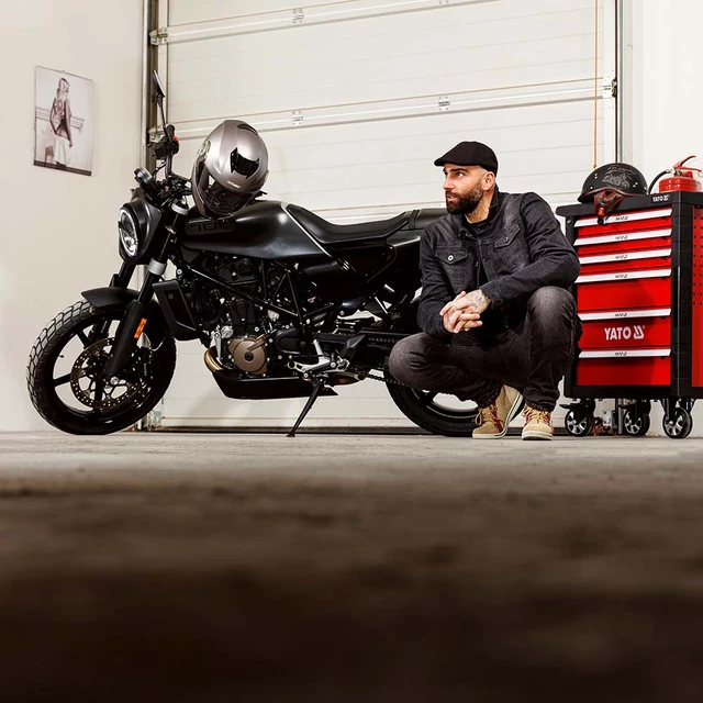 Preklopna moto čelada W-TEC Lanxamo - Titan Siva
