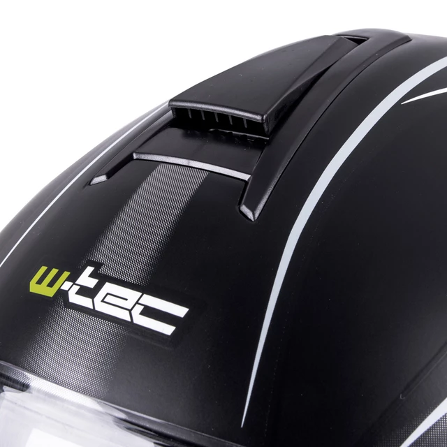Moto čelada W-TEC V127 - črna-grafike