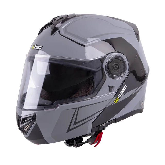 Preklopna moto čelada W-TEC Vexamo V270 - bela