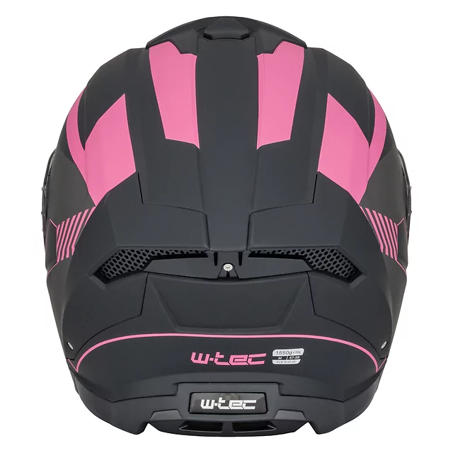 Moto čelada W-TEC Nexwor Futurose - roza
