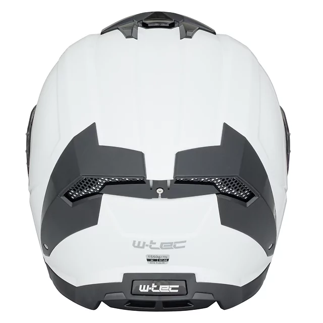 Moto čelada W-TEC Nexwor - lesklá bílá