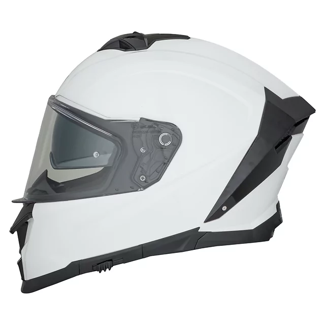 Moto čelada W-TEC Nexwor - lesklá bílá