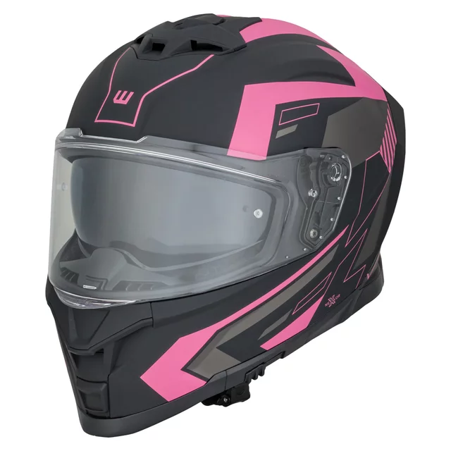 Moto čelada W-TEC Nexwor Futurose - roza - roza