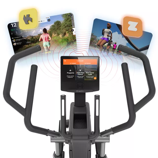 Eliptični trenažer inSPORTline ZenStride 1200