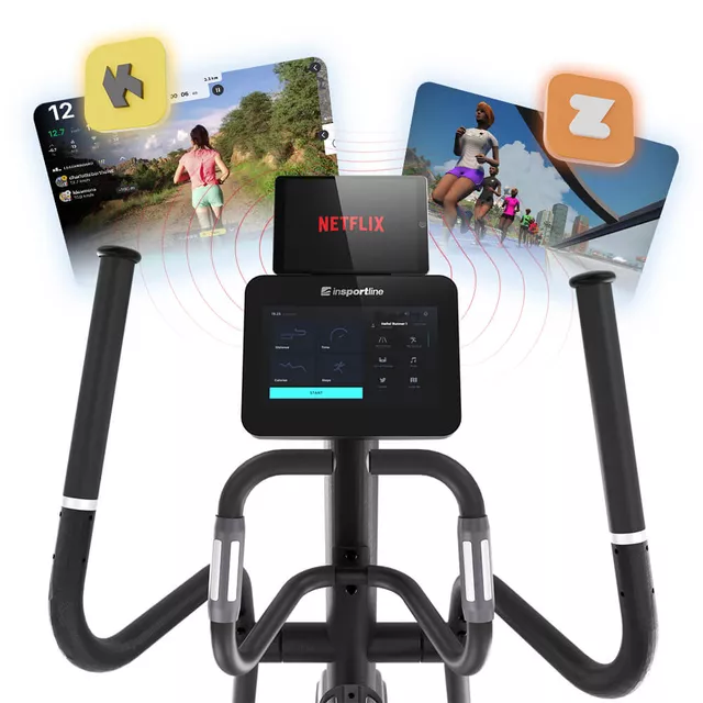 Eliptični trenažer inSPORTline ZenStride 600