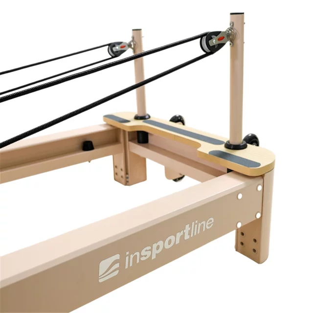 Pilates reformer inSPORTline Comfolder EVO - bež