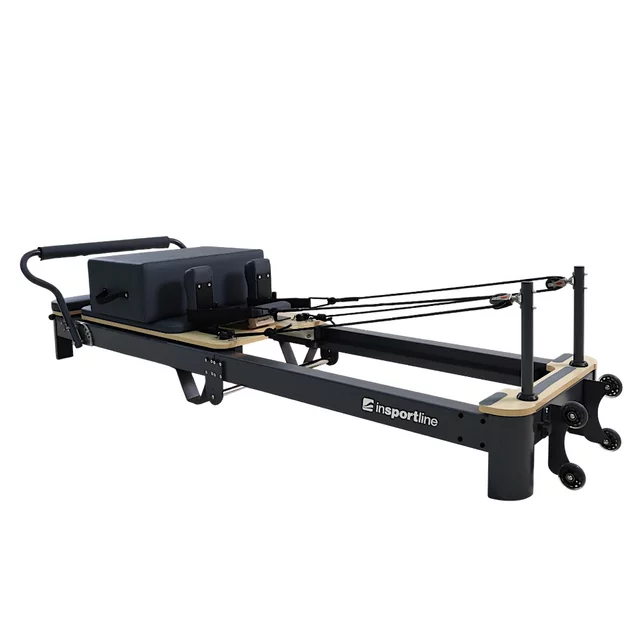 Pilates reformer inSPORTline Comfolder EVO - bež