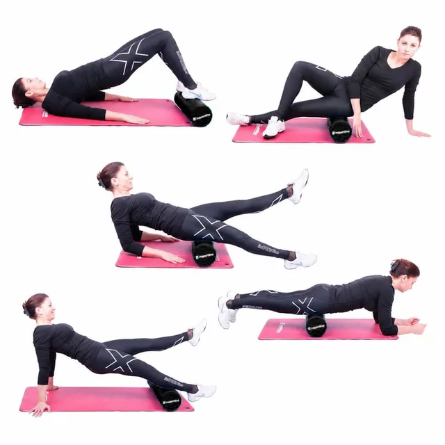 Joga valj inSPORTline Evar - modra