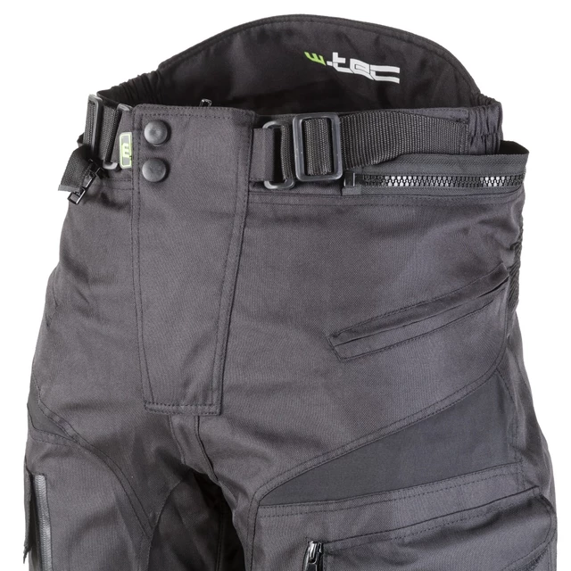 Moške moto hlače W-TEC Kaluzza GS-1614 - črna