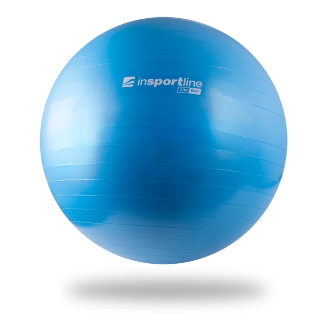 Gimnastična žoga inSPORTline Lite Ball 75 cm - modra