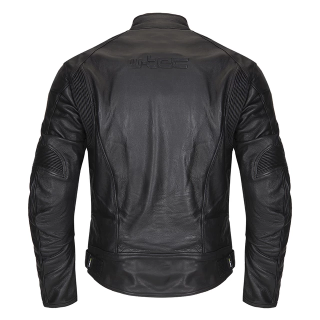 Moška usnjena moto jakna W-TEC NF-1121 - črna