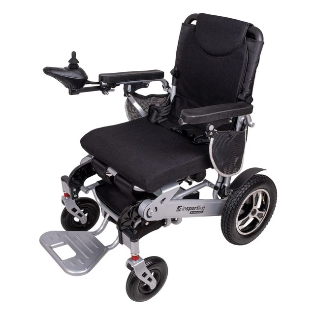 Električni invalidski voziček inSPORTline Hawkie Basic II 500W - srebrna