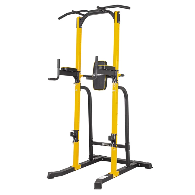Stojalo inSPORTline Power Tower PT250 - črna-rumena - črna-rumena
