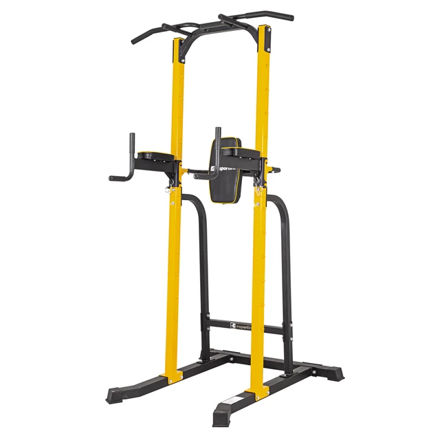 Stojalo inSPORTline Power Tower PT250 - črna-rumena