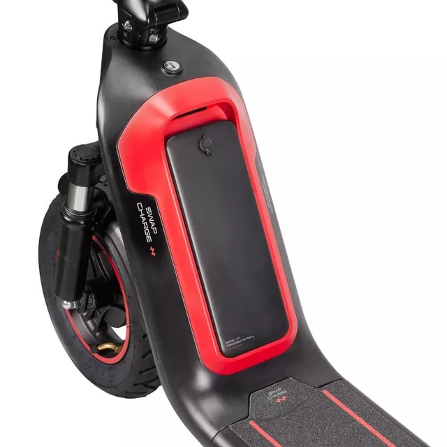 Električni skiro W-TEC SwapCharge 500 W 10'' z odstranljivo baterijo - rdeča